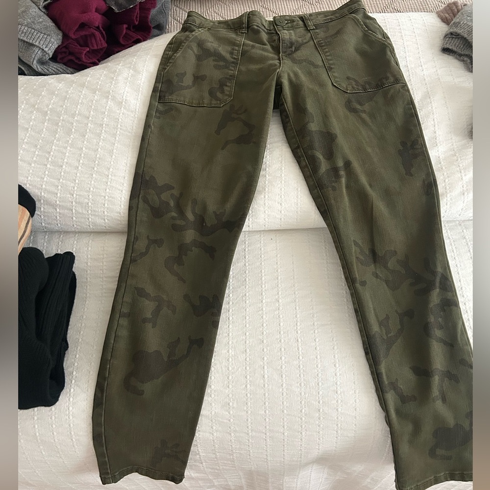 Army green pants